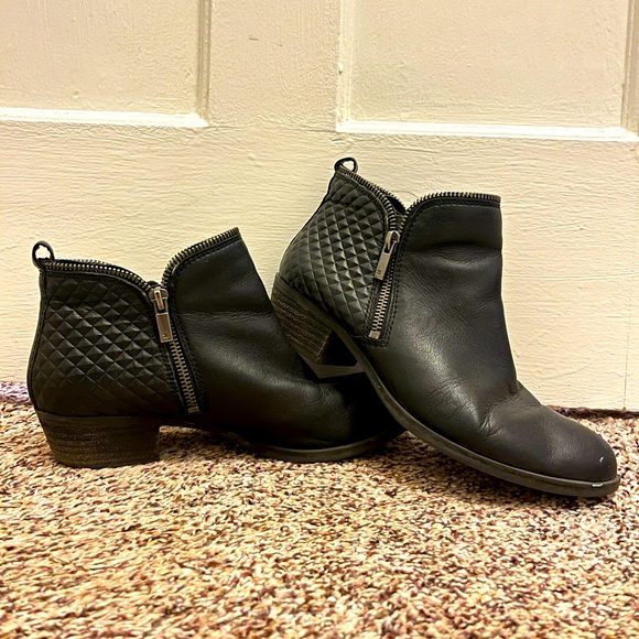 Lucky Brand Black Booties - Size 7.5 - Picture 1 of 3